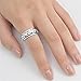 Elephant Spinner Eternity Wedding Ring New .925 Sterling Silver Band Size 10