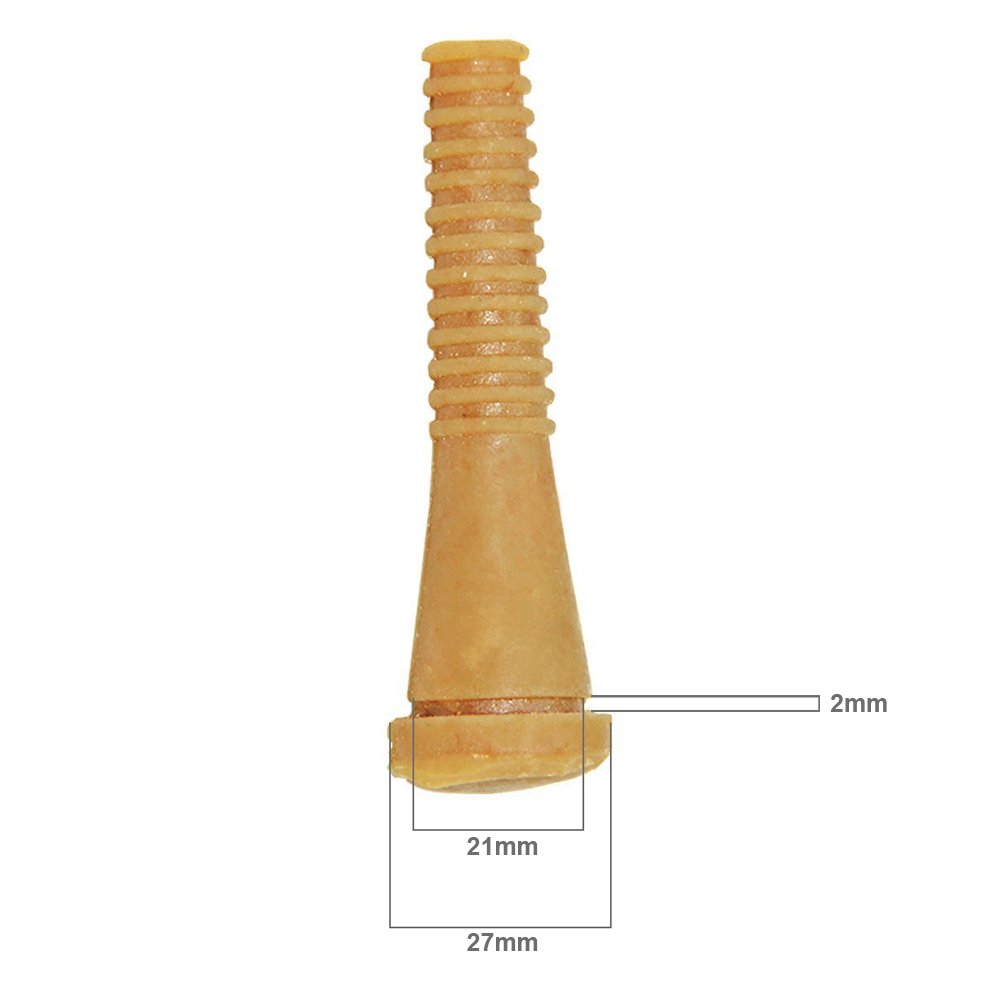 Easy Media 50 Dita da cm 9,5 in Gomma di Ricambio per Macchina spiumatrice ditoni per spenna polli, Galline, Anatre