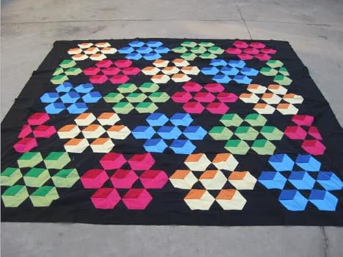 Lenailin 50Pcs 8" X 8" 10 Solid Colors Quilting Fabric 100% Cotton Bundle Squares For Quilting Sewing Precut Squares Sewing Quilting Patchwork Scraps For Diy Crafting #TOP3