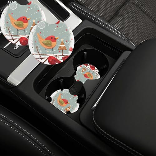 Portavasos para auto negro 2 piezas miniatura 1
