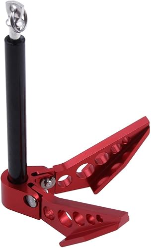 Miniatura 2 de Hobbypark Ancla de cabrestante plegable de metal para 110 Axial SCX10 Tamiya CC01 RC4WD D90 D110 RC Rock Crawler escalada piezas de decoración de