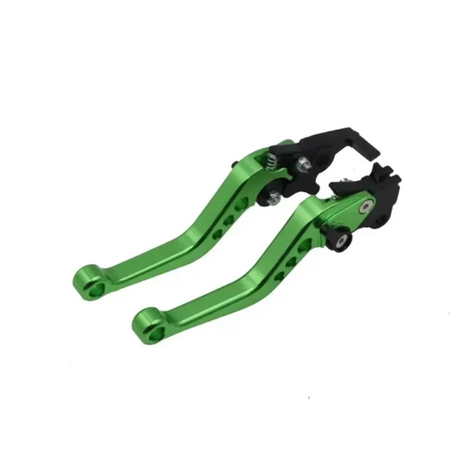 Abdktmnx Green Motorcycle Brake Handle Motorbike Cnc Clutch Drum Brake Lever Handle Adjustable Handlebar Set Motorcycle Accessories Handlebar Clutchs Brakes Levers