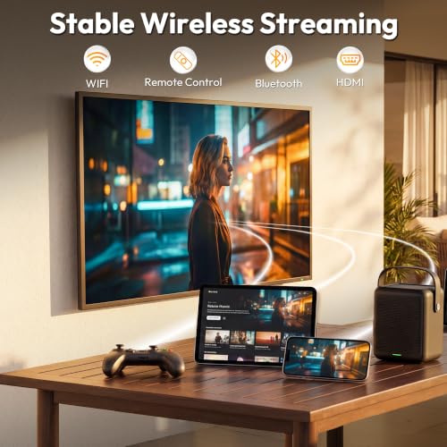 Image of HARZHI 55 inch Outdoor TV, 4K UHD Television for Full Sun, 2500 Nits Ultra High Brightness, IP65 Waterproof Weatherproof, Auto Brightness Control, HDMI Input for TV Box and Gaming Consoles