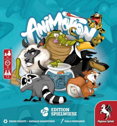 ANIMOTION Spielwise Jeu de société Jeu de devinette Jeu de mimes Ju Familial - vue 4