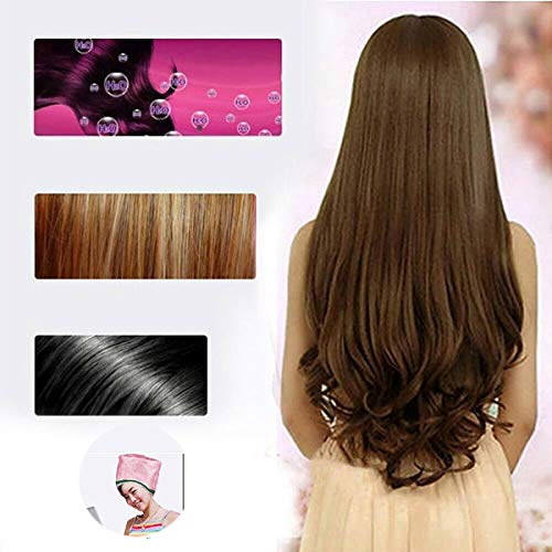 FAMKIT Electric Hair Steamer Cap Hair Nourishing Styling Thermal Treatment Hat 3 Temperature Adjustable