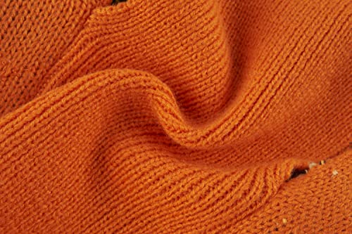Pull pour chien Turquie orange taille M de 35cm pour automne - 6