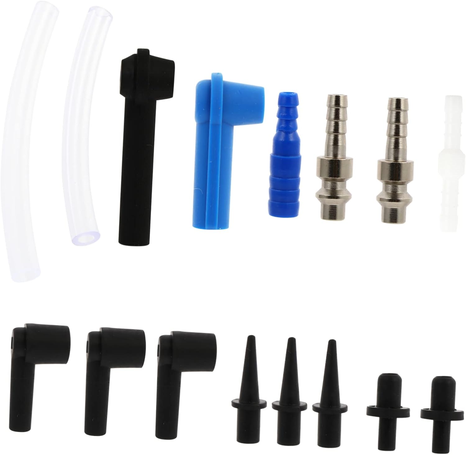 Gatuida 16pcs Brake Fluid Connector Bleeder Air Quick