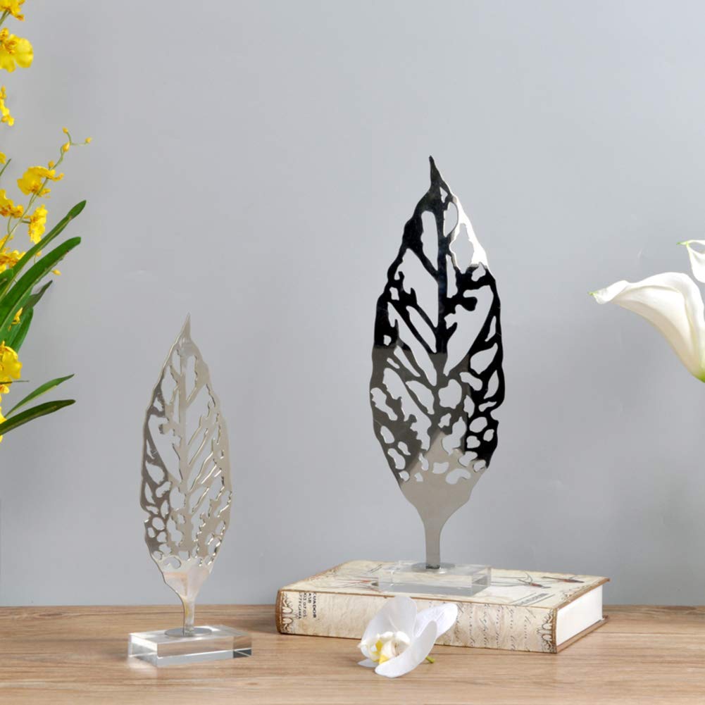 Sculpture moderne en feuille pour créer une ambiance zen dans votre salon ou étude