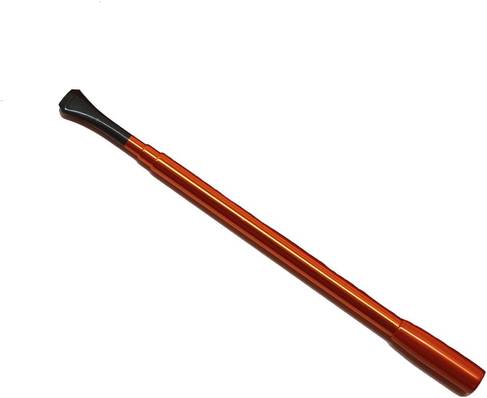 Long Orange Cigarette Holder for Women – 25mm Standard Fit 1920s Flapper Vintage Audrey-Inspired Extendable Smoking Prop, Classic Hollywood Costume Accessory by Utopiat