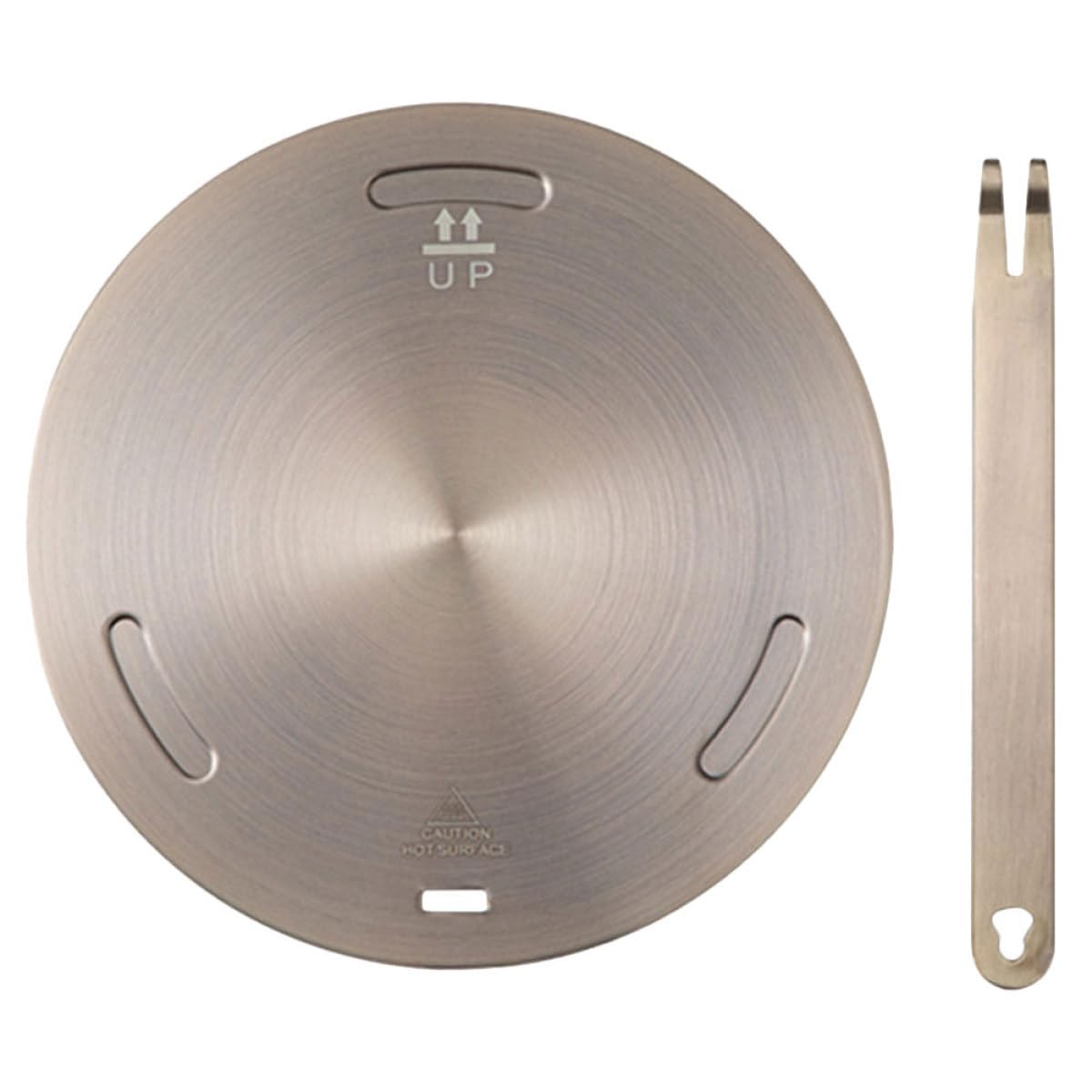 Genérico Adaptador para Utensilios de Cocina de Acero Inoxidable Rosa Dorado 28 CM, Placa Difusora de Calor Compatible Cocina de Gas y Eléctrica para Uso Doméstico