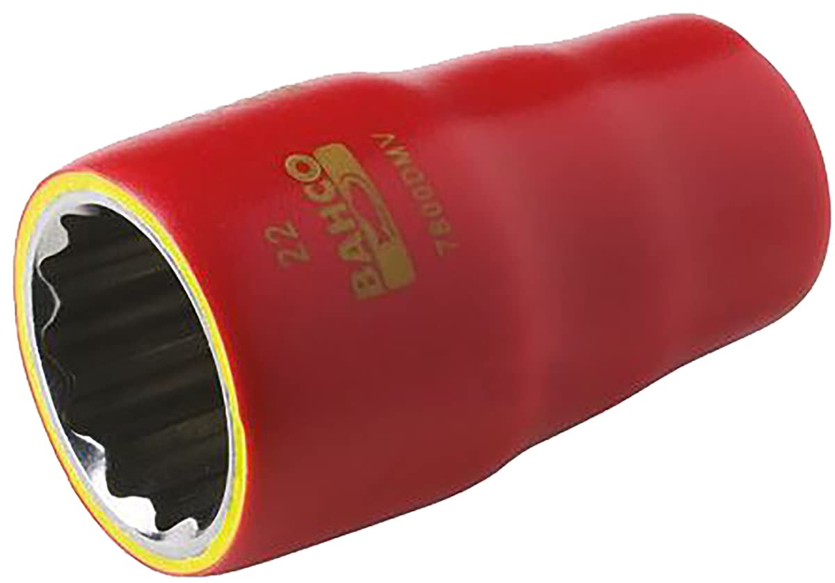 Bahco 7800DMV-11 Square Drive Socket, Red
