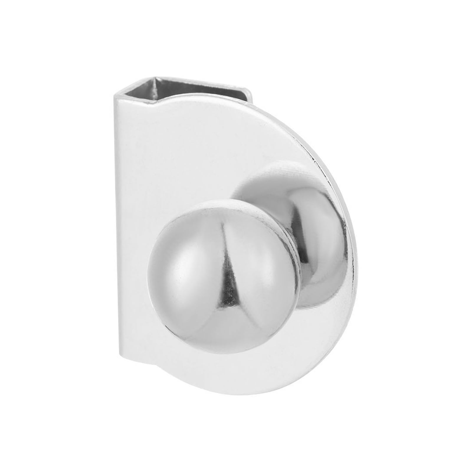 PPQIRU 2Pc Glass Door Handle Cabinet Drawer Pull Showcase Clips Clamp Knob Office Furniture Hardware for Shower Door(Type B)