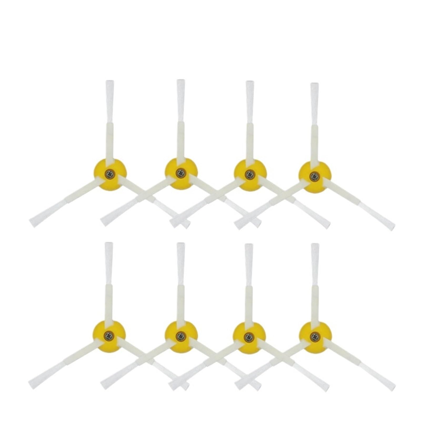 Qlmxjvzhkcn 8Pcs ，Compatible For Roomba，800 900 Series Sweeping Robot Side Brush Accessories Three-Arm Side Brush(8Pcs)