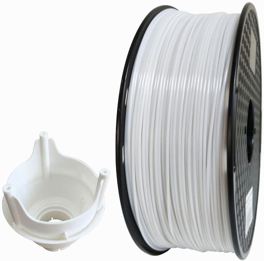 White ABS Pro Filament 1.75mm 1kg for 3D Printer FDM 3D Printing Materials ABS White CC3D