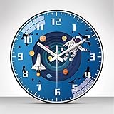 Durchmesser: 30 cm(12 Zoll ); Batteriebetriebene: 1 AA-Batterie (nicht enthalten); Verwenden Sie nur normale Zink-Kohle-Batterien. Vermeiden Sie die Verwendung von Alkalibatterien, um die Genauigkeit der Uhr sicherzustellen.