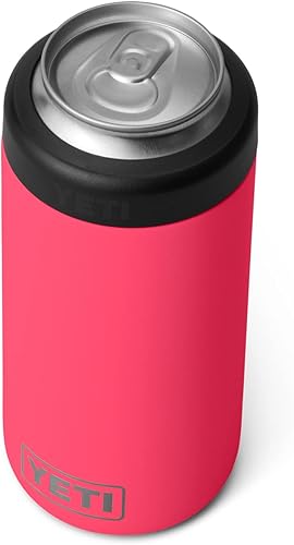 Miniatura 6 de YETI Rambler Aislador de Latas Altas Colster de 16 oz. para Tallboys y Latas de 16 oz., Verde Agua Azul acuífero (sin inserto de lata),Rojo