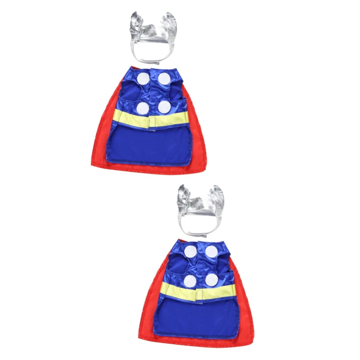 Costume de Halloween pour animal de compagnie BESPORTBLE avec 2 ensembles drôles pour chien et chat