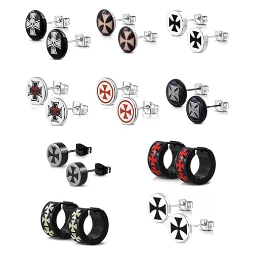 BOBIJOO JEWELRY - Lotto Set x10 Coppie Loop