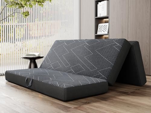 Vamcheer 6 inch Queen Tri-Fold Mattress