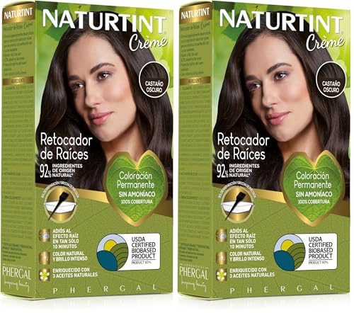 Naturtint Retocador Raices Castaño Oscuro (Paquete de 2)