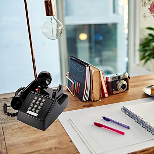 Topzea Retro Corded Desk Phone, Single Line Desk Telephone Landline Telephone With Loud Ringer Old Style Analog Phone For Home And Office, Black #TOP5
