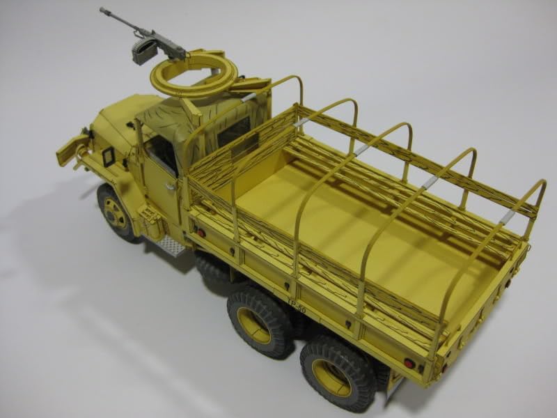 Canglan Technology 1:25 Scale American M35A2 6x6 Armed Truck Military Vehicle 3D Paper Model Kit