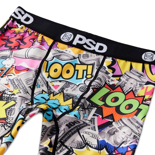 Image of PSD Underwear Youth Boys Boxer Brief - Various Print Comfortable Active Underwear for Boys, Kids Boys Underwear Packs
