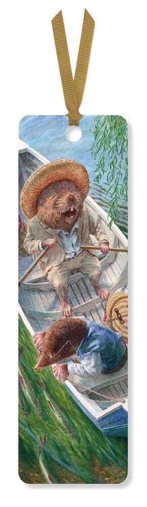 Bookmark Wind in The Willows Messing About Boat - Chris Dunn Illustrated Design