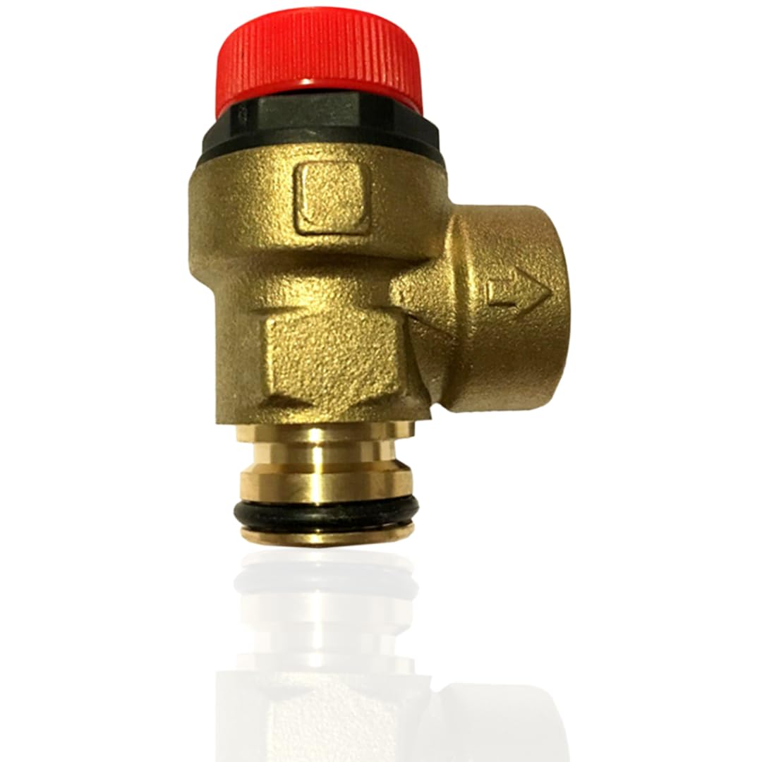 Aspares As Per Image Boiler Pressure Relief Valve - Compatible With Potterton Gold Combi He Series - 248056