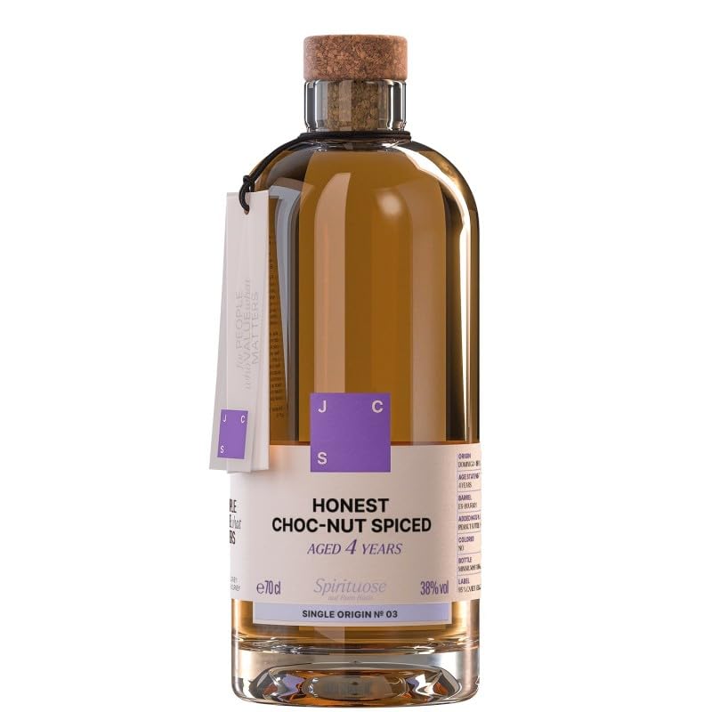 Jack Crap Spirits Single Origin No. 3 Choc-Nut Spiced 4 Jahre 38% Vol. 0,7L – Spiced Spirit Drink mit Schoko- & Nussnoten