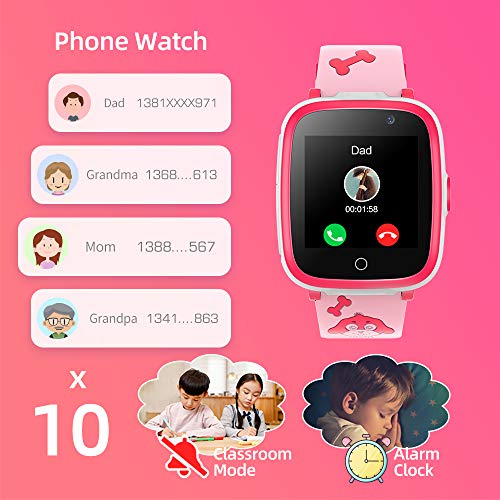 Kids Smartwatch met 2 camera's SOS Two Way Call HD Muziekspeler 7 Puzzzle Games 1.54 Touchscreen Smart Horloge voor… - Image 7