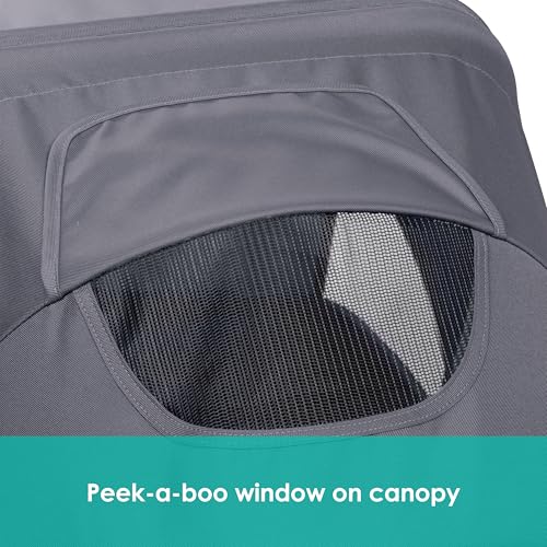 Image of Baby Trend Navigator 2-in-1 Stroller Wagon, Dash Black