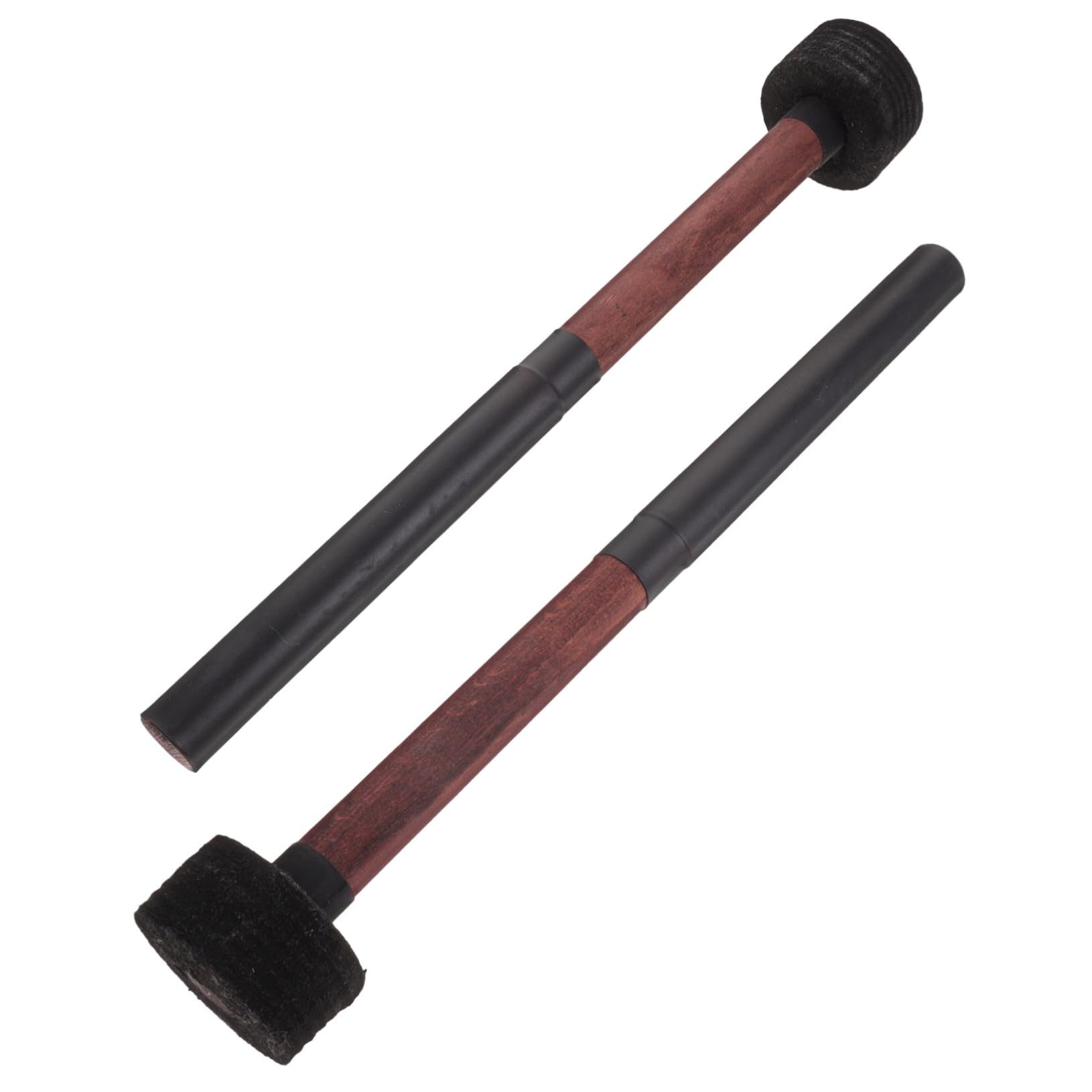 Mazos de Bombo Baquetas de Instrumentos de Batería Madera Cómodas para Práctica Elegantes para Niños y Estudiantes