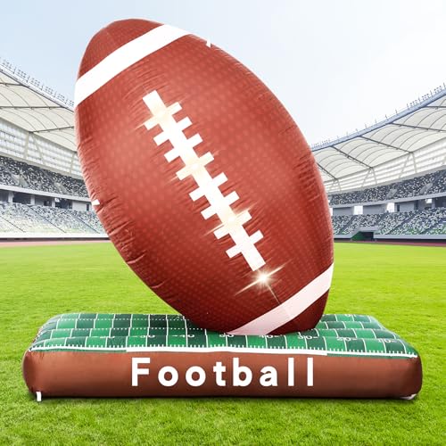 6Ft Tall Large Glow in The Dark Football Party Decorations,
