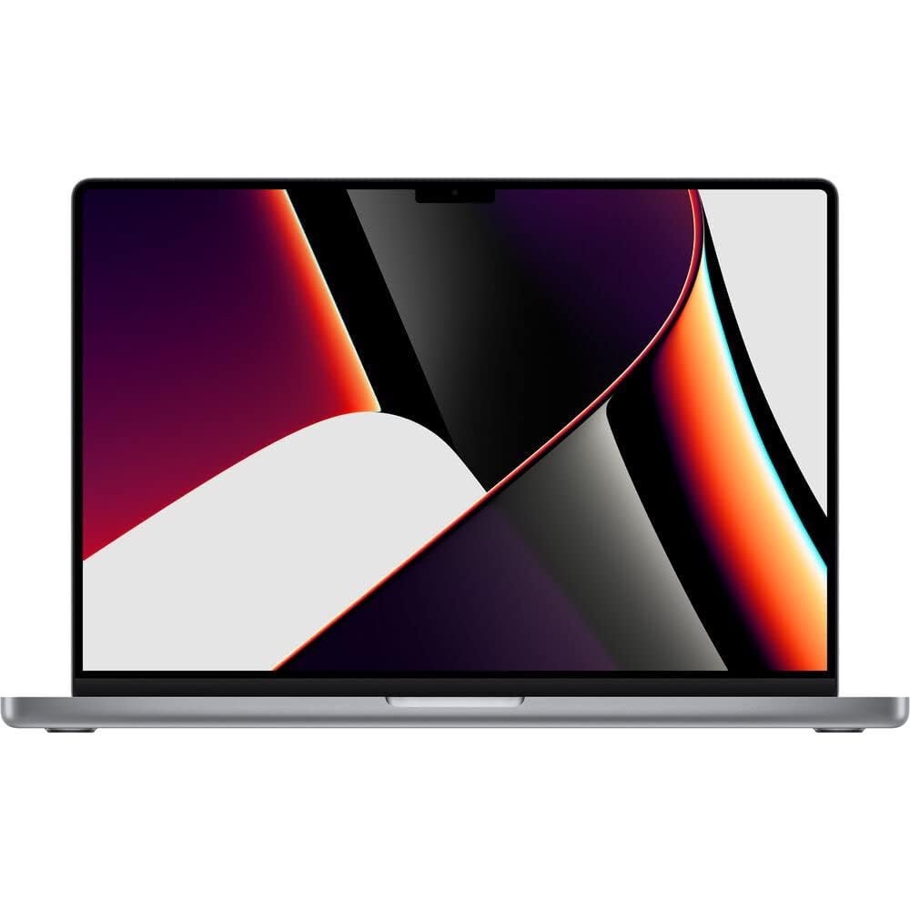 Apple MacBook Pro 2021, Puce Apple M1 Max avec 10CPU&24GPU (16 pouces, 32 Go RAM, 1 To SSD) (QWERTY Anglais) Gris Sidéral (Reconditionné)
