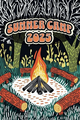 Summer Camp: Adventure Journal | Capture Memories Draw and Write | Half Blank Half Lined Campfire Notebook with Packing List and Contact Pages for Girls Boys Kids & Teens | Camping Gift or Camp Prize
