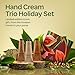 Natura - Brazilian Beauty Hand Cream Trio Holiday Gift Set – Travel Size, Brazil Nut, Tukumã & Cacau | 100% Vegan, Deep Nourishing Hand Creams Gift Box 1.4 oz (40g)