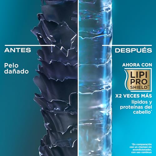 OGX Set Renewing + Argan Oil of Morocco Shampoo y Conditioner, set de champú y acondicionador con Aceite de argán, pack reparador para el cabello seco y dañado, tensioactivos sin sulfatos, 2x385 ml - imagen 4