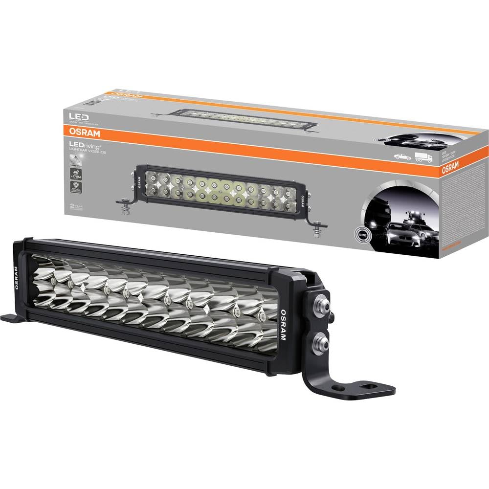 LEDriving LIGHTBAR VX250-CB, phare LED pour éclairage de champ proche et lointain, combo, 2100 lumens, faisceau lumineux jusqu'à 170 m, barre lumineuse LED 12V / 24V, homologation ECE LEDDL117-CB