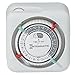 Intermatic TN111K 15-Amp Indoor Timer - Versatile 24-Hour Control - Easy Manual Override and Single 2-Prong Design (1 Pack)