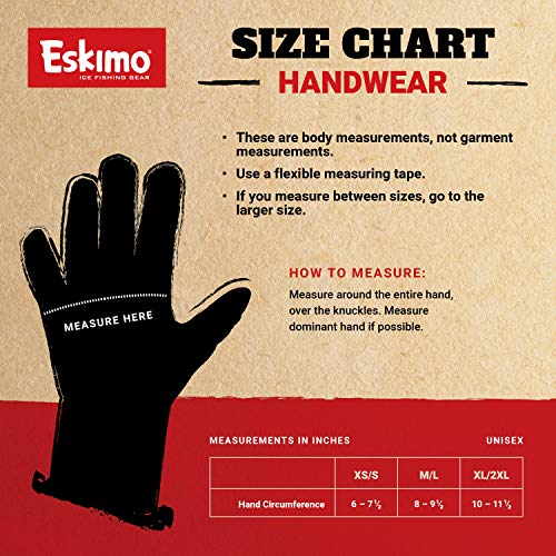 Eskimo Buffalo Chopper Mitt, Gray/Plaid, X-Large/Xx-Large #TOP5