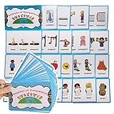 Richardy 38 Groups Degrees of Comparison English Adjectives Original, Comparative, Superlative Rule Flashcards Grammar Learning Building Vocabulary Homeschool Kindergarten Supplies