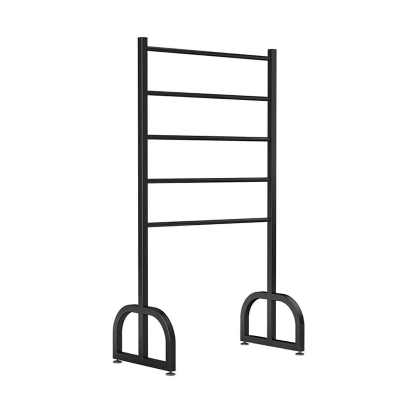 Espositore per Rotoli di Tessuto per pellicole per finestre e Carta da Parati, Portata Massima 150 kg, Versatile Supporto da Appendere per tappetini e cope,Black-150x40x60cm