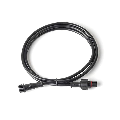 BTF-LIGHTING Cable de extensión IP65 con conectores macho y hembra en ambos extremos para RGB 5050 WS2815 WS2805 SK9822, etc. Tira LED de 0.591 in