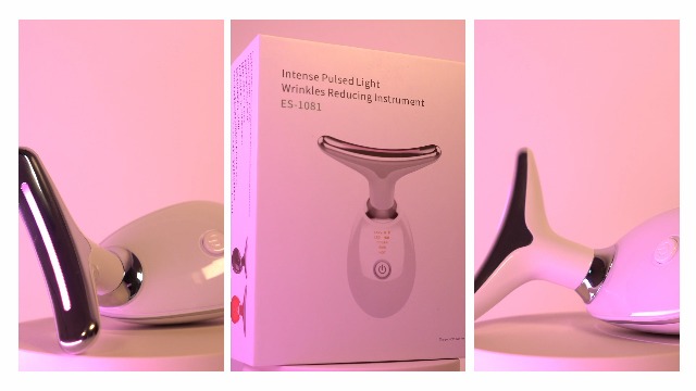 Amazon.com: OCAWAYEE Face and Neck Massager Tool, 7 Colors LED