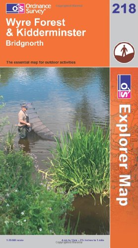 OS Explorer map 218 : Kidderminster & Wyre Forest