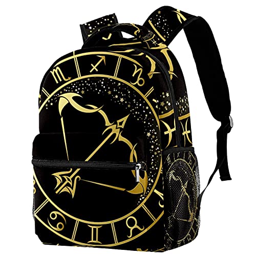 Sac à dos Sagittaire constellation noir le cadeau d'anniversaire mixte idéal pour ados