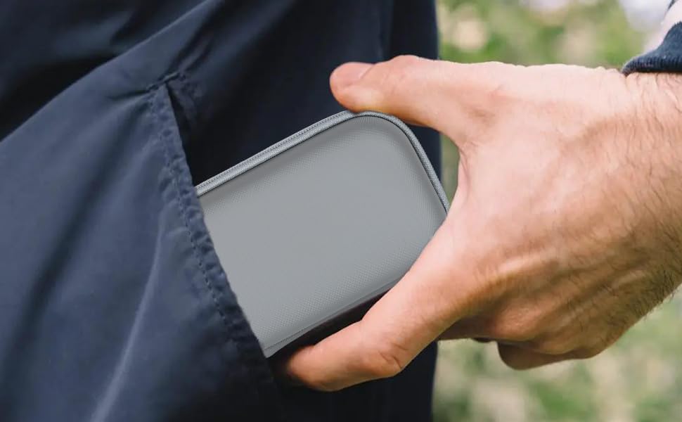 Funda para cámara Kodak Snapic A1, solo funda gris miniatura 6