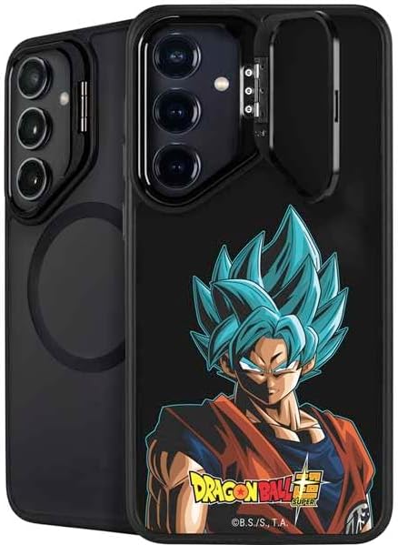 Skinit Kickstand Phone Case Compatible with Galaxy S25 FE - Officially Licensed Dragon Ball Super Goku Design