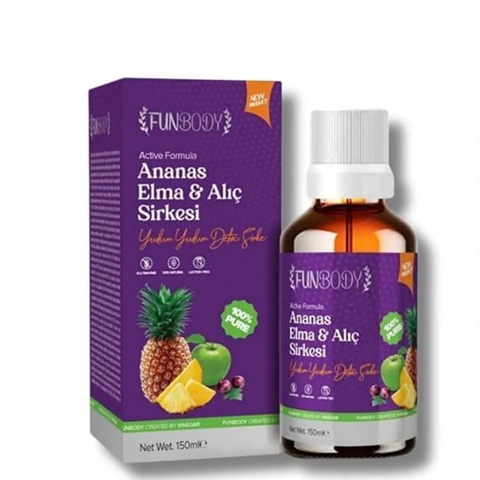 Natural Pineapple, Apple & Hawthorn Berry Vinegar - 250ml
